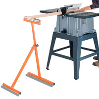 Table Saw Roller Stand. Adjusts in height from 24-1/2-Inch to 42-1/4-Inch.